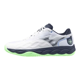 Mizuno Wave Enforce Court CC White/Vintage Indigo Férfiteniszcipő