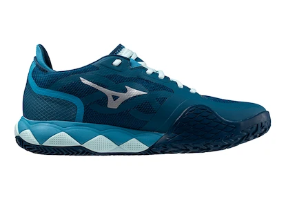 Mizuno Wave Enforce TOUR CC Moroccan Blue/White/Bluejay  Férfiteniszcipő