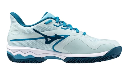 Mizuno Wave Exceed LIGHT 2 CC Blue Glow/Moroccan Blue/Blue Topaz  Női teniszcipő EUR 39