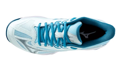 Mizuno Wave Exceed LIGHT 2 CC Blue Glow/Moroccan Blue/Blue Topaz  Női teniszcipő EUR 39