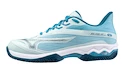 Mizuno Wave Exceed LIGHT 2 CC Blue Glow/Moroccan Blue/Blue Topaz  Női teniszcipő EUR 39