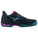 Mizuno Wave Exceed Light 2 W Padel Midnight Navy/Fuchsia Purple  Női teniszcipő