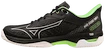 Mizuno Wave Exceed Tour 5 Clay Black/Silver  Férfiteniszcipő EUR 42,5