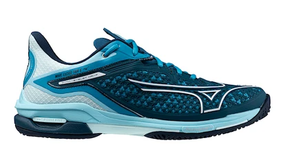 Mizuno Wave Exceed TOUR 6 AC Moroccan Blue/White/Blue Topaz  Férfiteniszcipő