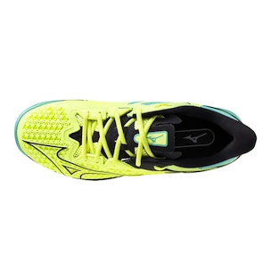 Mizuno Wave Exceed Tour 6 CC Sunny Lime/Black/Atlantis  Férfiteniszcipő EUR 42