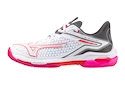 Mizuno Wave Exceed TOUR 6 CC White/Radiant Red/Quiet Shade  Női teniszcipő EUR 38