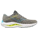 Mizuno  Wave Inspire 19 Ghost Gray/Jet Blue/Bolt 2 (Neon)  Férfi futócipő