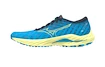 Mizuno  Wave Inspire 19 Jet Blue/Bolt 2 (Neon)/Luminous  Férfi futócipő UK 14