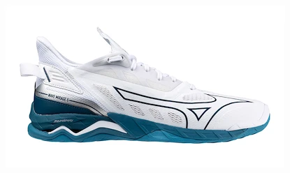 Mizuno  WAVE MIRAGE 5 White/Sailor Blue/Silver  Férfiteremcipő