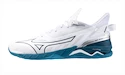 Mizuno  WAVE MIRAGE 5 White/Sailor Blue/Silver  Férfiteremcipő EUR 44,5