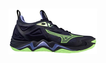 Mizuno  WAVE MOMENTUM 3 Evening Blue/Techno Green/Iolite  Férfiteremcipő EUR 51