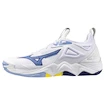 Mizuno  Wave MOMENTUM 3 White/Bellwether Blue  Férfiteremcipő