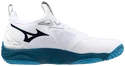 Mizuno  WAVE MOMENTUM 3 White/Sailor Blue/Silver  Férfiteremcipő