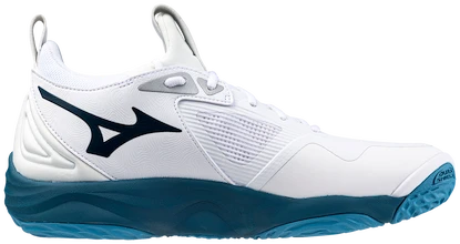 Mizuno  WAVE MOMENTUM 3 White/Sailor Blue/Silver  Férfiteremcipő EUR 51