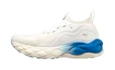 Mizuno Wave Neo Ultra Undyed White/8401 C/Peace Blue  Női futócipő UK 4,5