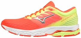 Mizuno Wave Prodigy 3 Neon Flame/Silver Női futócipő