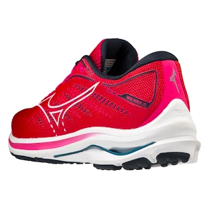 Mizuno  Wave Rider 25 Pink Peacock/White  Női futócipő UK 5