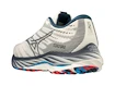 Mizuno  Wave Rider 26 Snow White/Silver/Ibiza Blue  Női futócipő