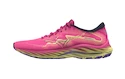 Mizuno  Wave Rider 27 High-Vis Pink/Ombre Blue/Luminous  Női futócipő UK 4