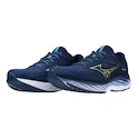 Mizuno  Wave Rider 27 Navy Peony/Sharp Green/Swim Cap  Férfi futócipő