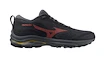 Mizuno  Wave Rider Gtx Ebony/Dubarry/Citrus  Női futócipő UK 7