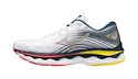 Mizuno  Wave Sky 6 White/Hibiscus/Buttercup  Női futócipő UK 4