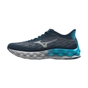 Mizuno  Wave Sky 8 Blue Wing Teal / Neo Silver / River Blue  Férfi futócipő