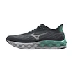 Mizuno  Wave Sky 8 India Ink / Neo Silver / Dusty Jade Green  Női futócipő UK 5,5