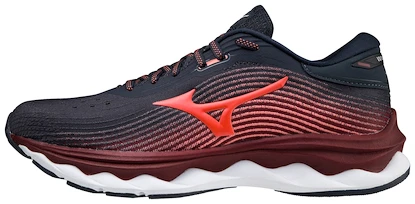 Mizuno  Wave Sky Wave Sky 5 / India Ink / Living Coral / Pomegranite  Női futócipő