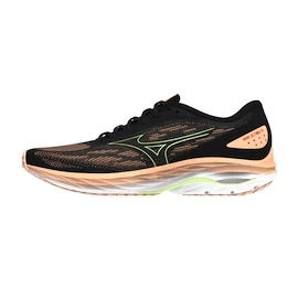 Mizuno Wave Ultima 15 Black / Mizuno Neo Lime / Apricot Ice Női futócipő