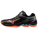 Mizuno  Wave VOLTAGE 2 Black/Neon Flame  Férfiteremcipő