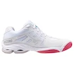 Mizuno  Wave VOLTAGE 2 W White/Violet Indigo  Női teremcipő