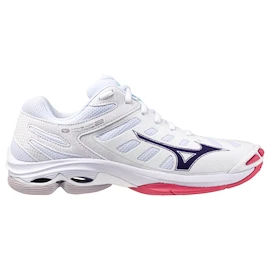 Mizuno Wave VOLTAGE 2 W White/Violet Indigo Női teremcipő