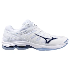 Mizuno Wave VOLTAGE 2 White/Bellwether Blue Férfiteremcipő