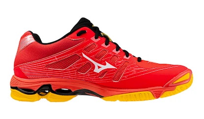 Mizuno  WAVE VOLTAGE Radiant Red/White/Carrot Curl  Férfiteremcipő EUR 51