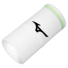 Mizuno Wristband Long With Line White/Neo Mint Csuklópántok