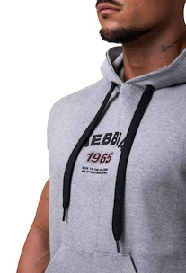 Nebbia 1965 Golden Era hoodie ragtop 197 light grey Férfi-melegítőfelső XXL