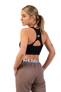 Nebbia  Active Sports Bra with medium impact 413 black Női melltartó XS