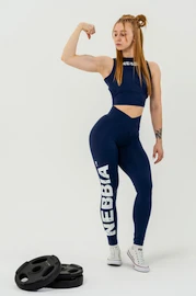 Nebbia Barbell Therapy Glute Check Blue Női leggings