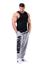 Nebbia Beast Mode On iconic sweatpants 186 grey Férfi-melegítőalsó