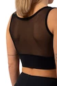 Nebbia  Black Mesh Design Sports Bra "Breathe" 412 black Női melltartó