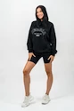 Nebbia  Branded Oversized Hoodie black Női melegítőfelső