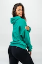 Nebbia  Branded Oversized Hoodie green Női melegítőfelső