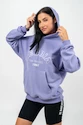 Nebbia  Branded Oversized Hoodie purple Női melegítőfelső