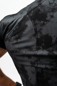 Nebbia  Camouflage Kompression T-Shirt FUNCTION black Férfipóló