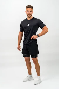 Nebbia  Compression 2in1 shorts black Férfirövidnadrág XXL