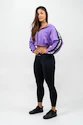 Nebbia  Cropped Zip-Up Hoodie purple Női melegítőfelső