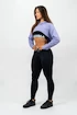 Nebbia  Designer Cropped Hoodie purple Női melegítőfelső