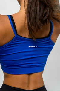 Nebbia  Double Layer Light-Support Sports Bra blue Női melltartó