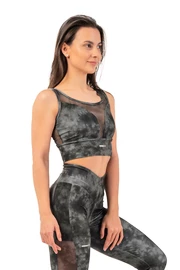 Nebbia ECO Mesh Sports Bra “Breathe” 411 camo green Női melltartó